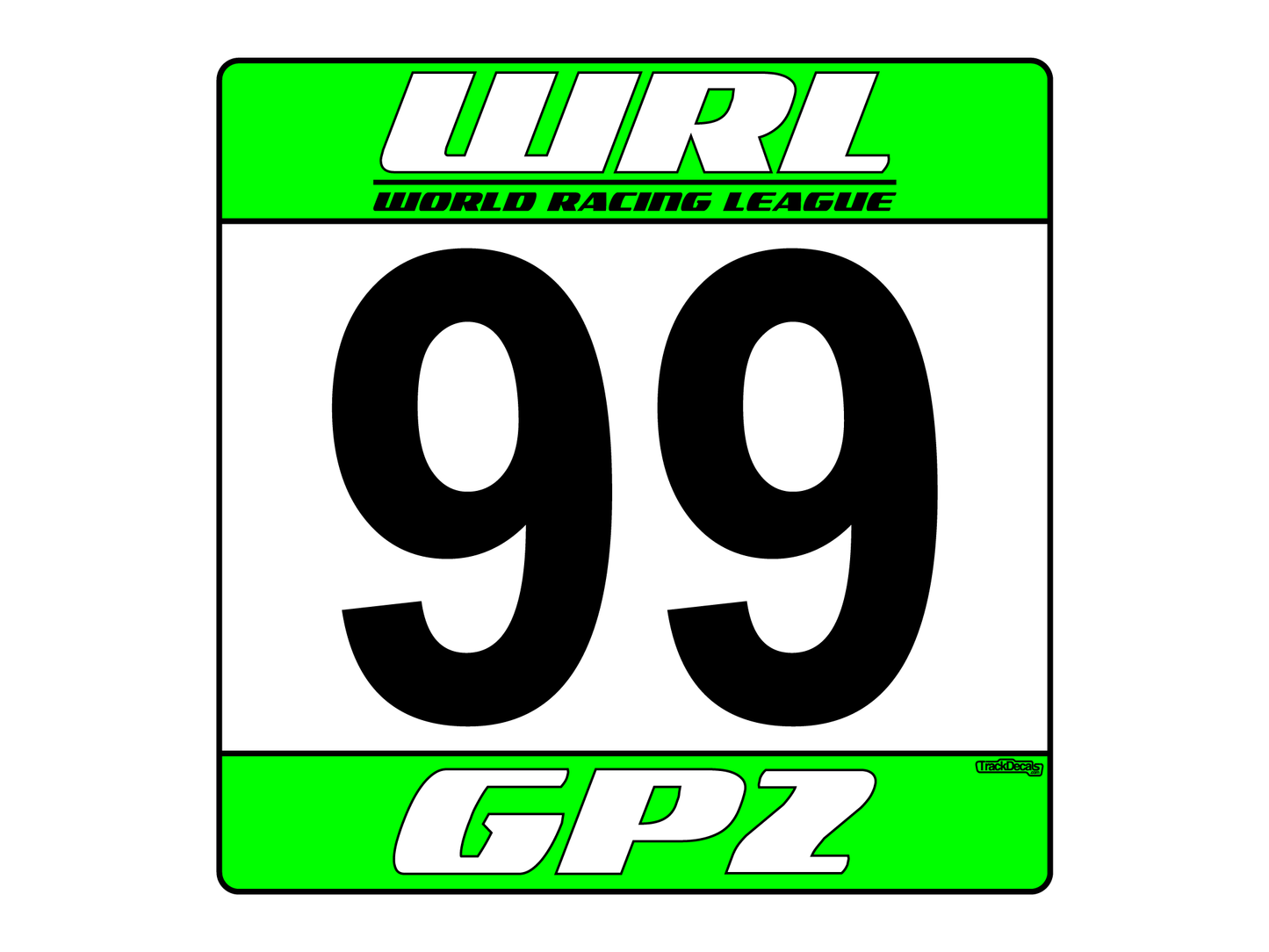 WRL Number Plates