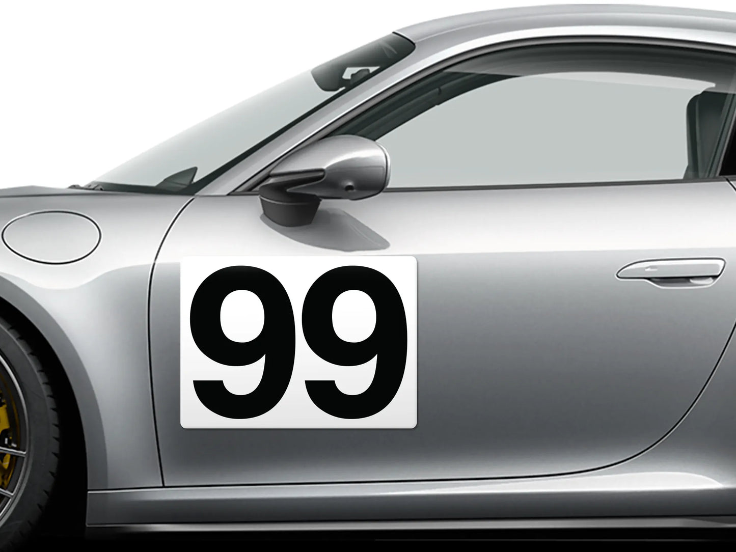 Number Plate - Simple