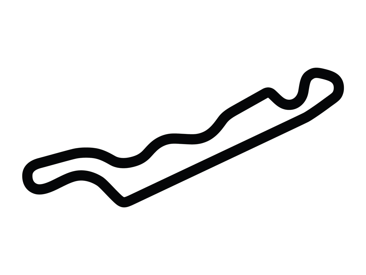 NOLA Motorsports Park - North Course B Decal