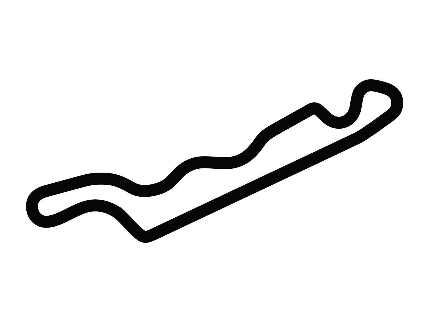 NOLA Motorsports Park - North Course B Decal