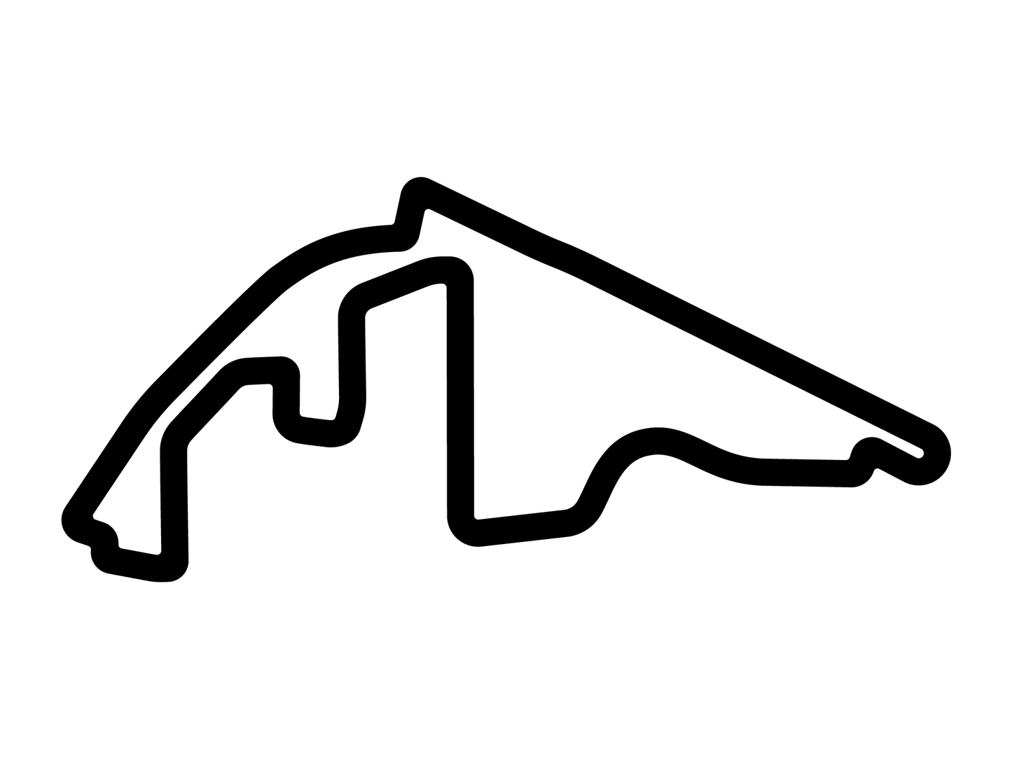 Yas Marina Classic GP Circuit Decal