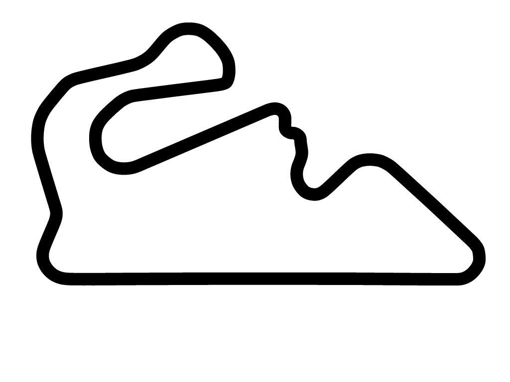 Dubai Autodrome National Course Decal