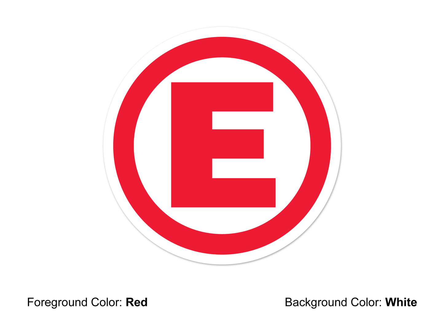 Fire Extinguisher Decal