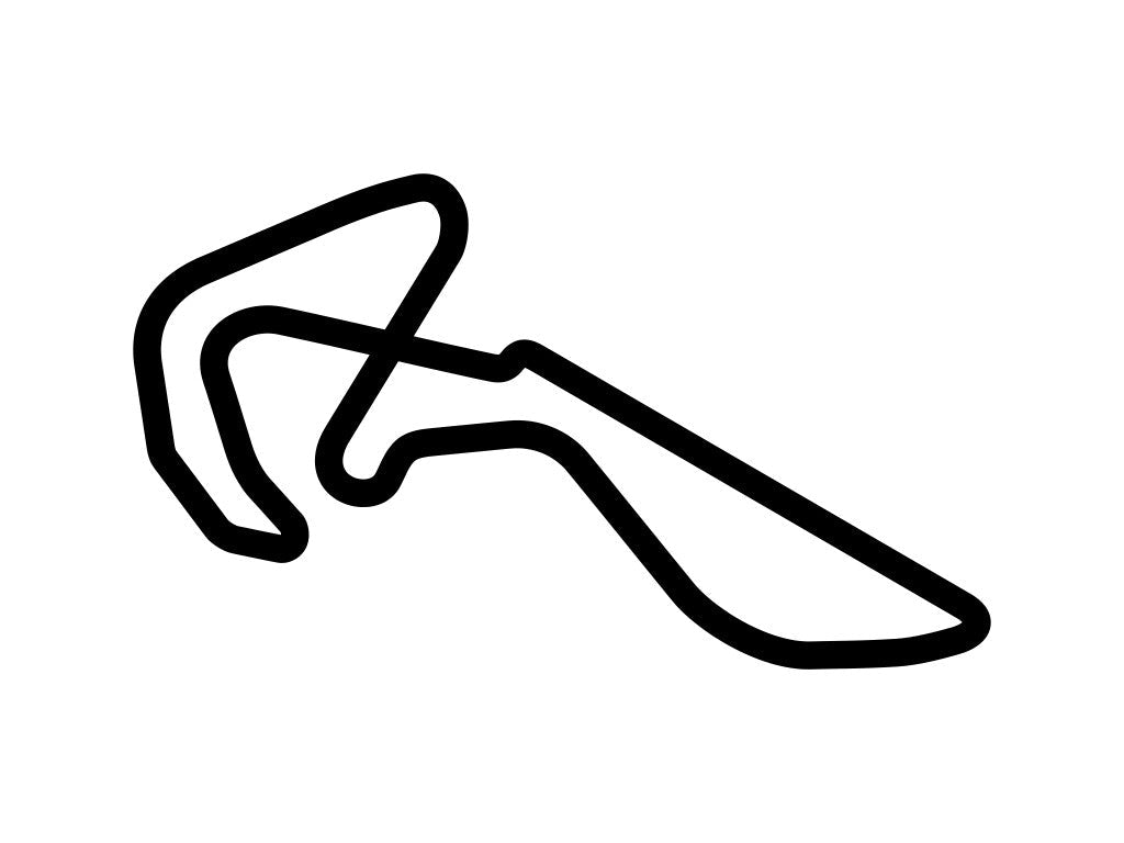 Highlands Motorsports Park E Decal