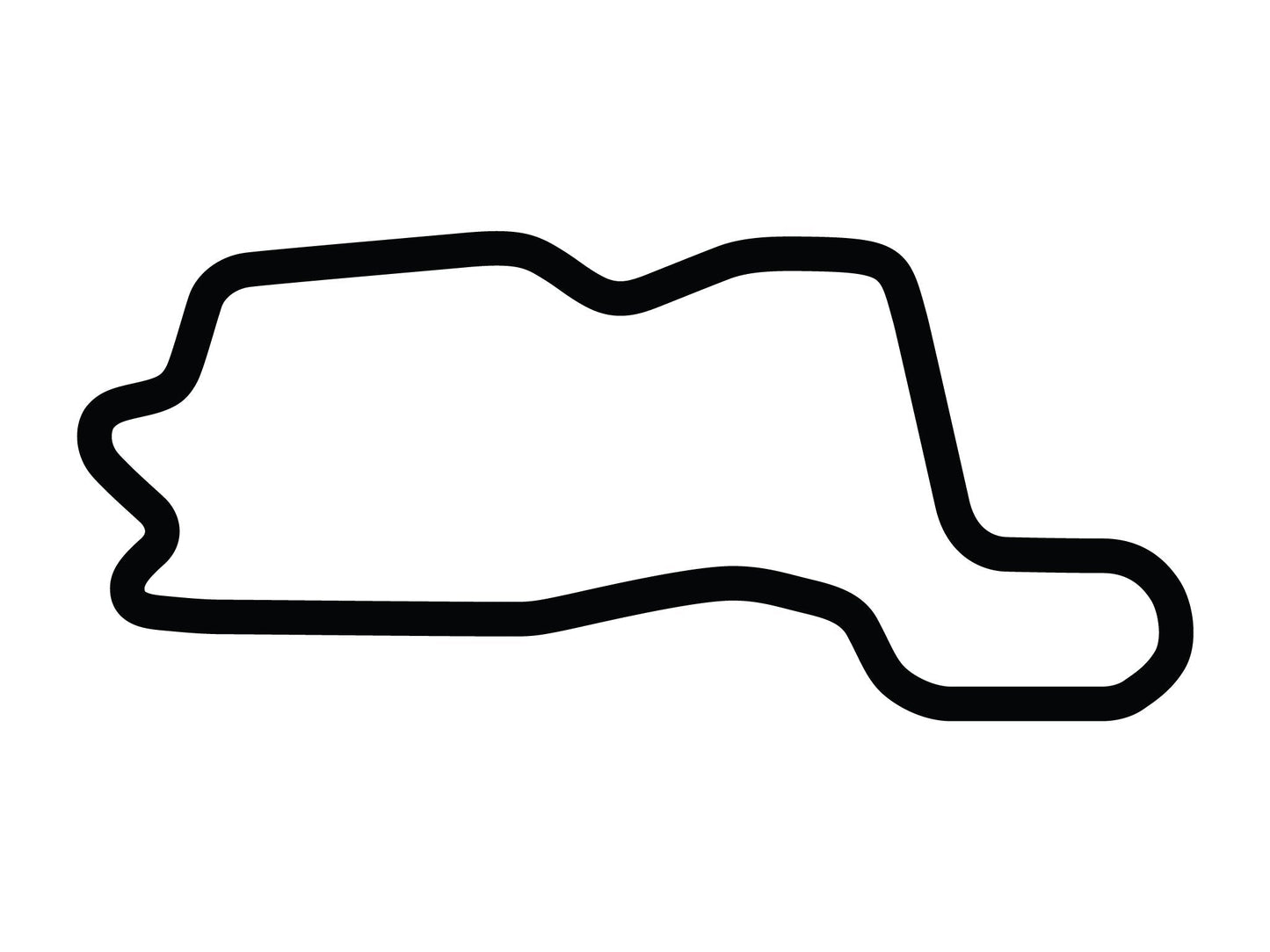 Heartland Park of Topeka NASCAR A Decal