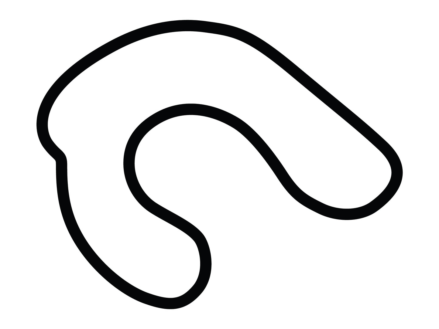 Las Vegas Motor Speedway Old North Course Decal