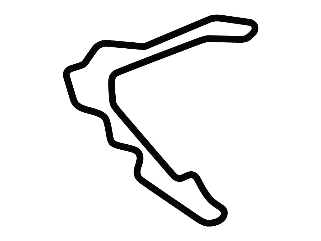 Pittsburgh International Race Complex Outer Course Decal