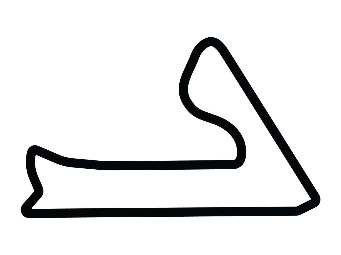 Bahrain International Circuit Paddock Course Decal