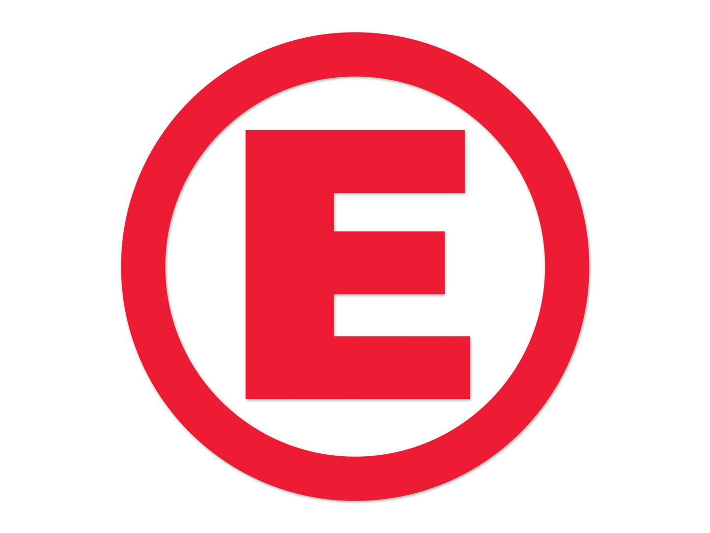 Fire Extinguisher Decal