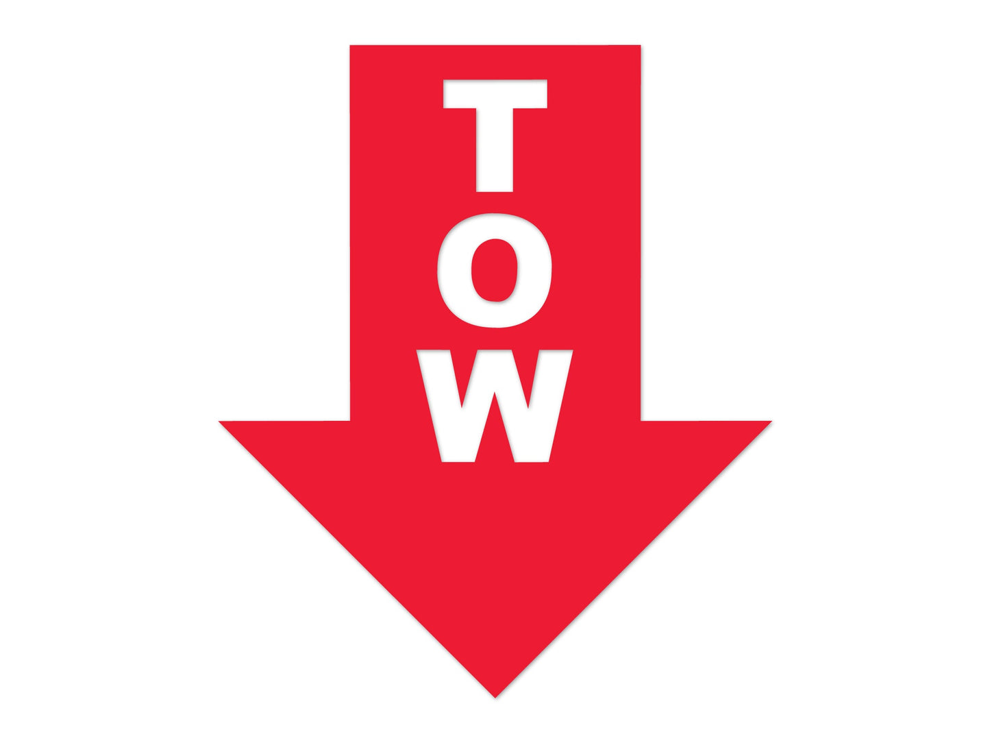 Tow Hook Decal