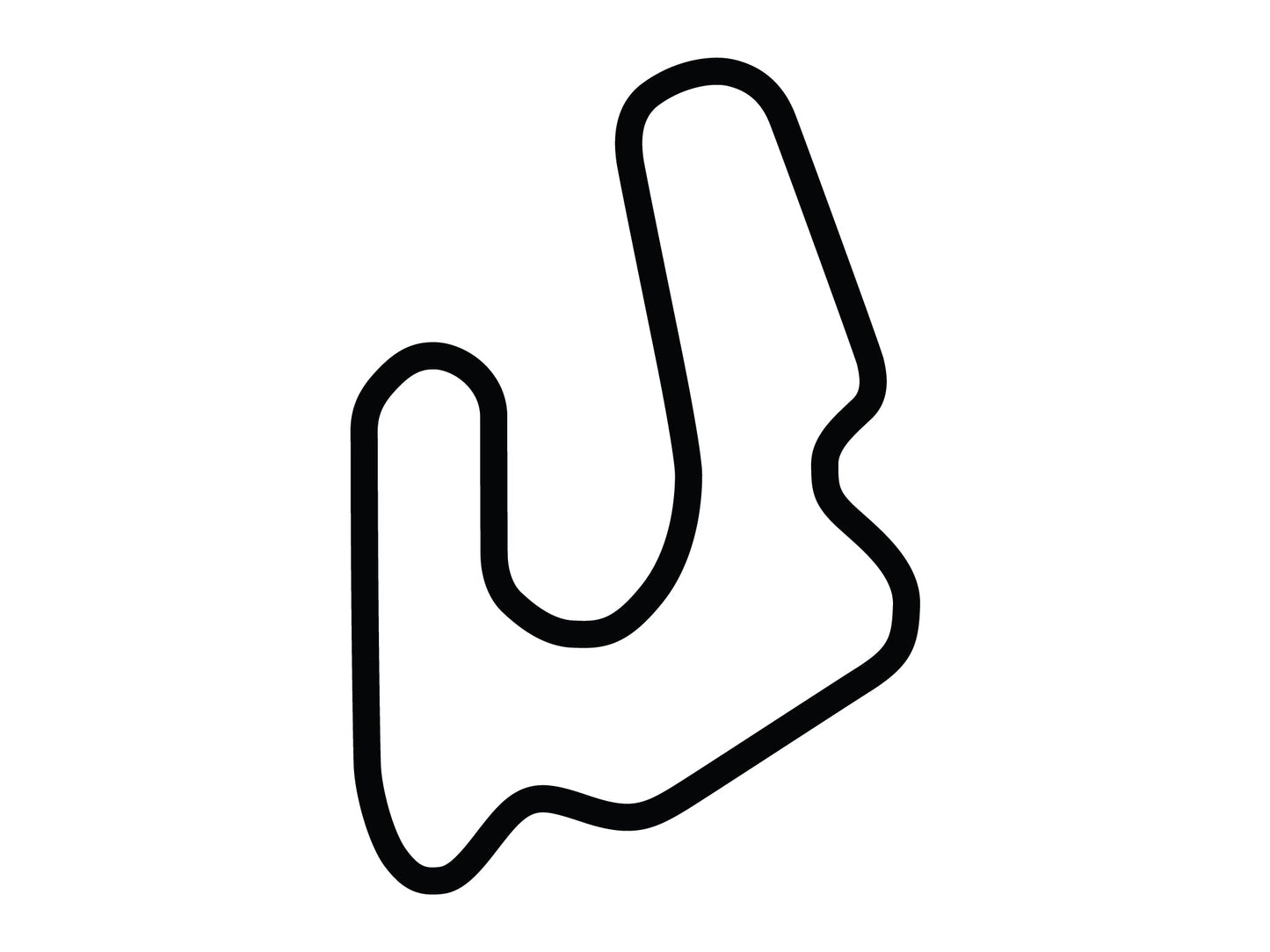 Mid America Motorplex Short Course Decal