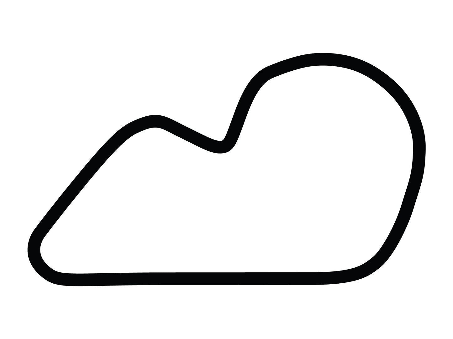 Putnam Park Short Road Course with Chicane A Decal