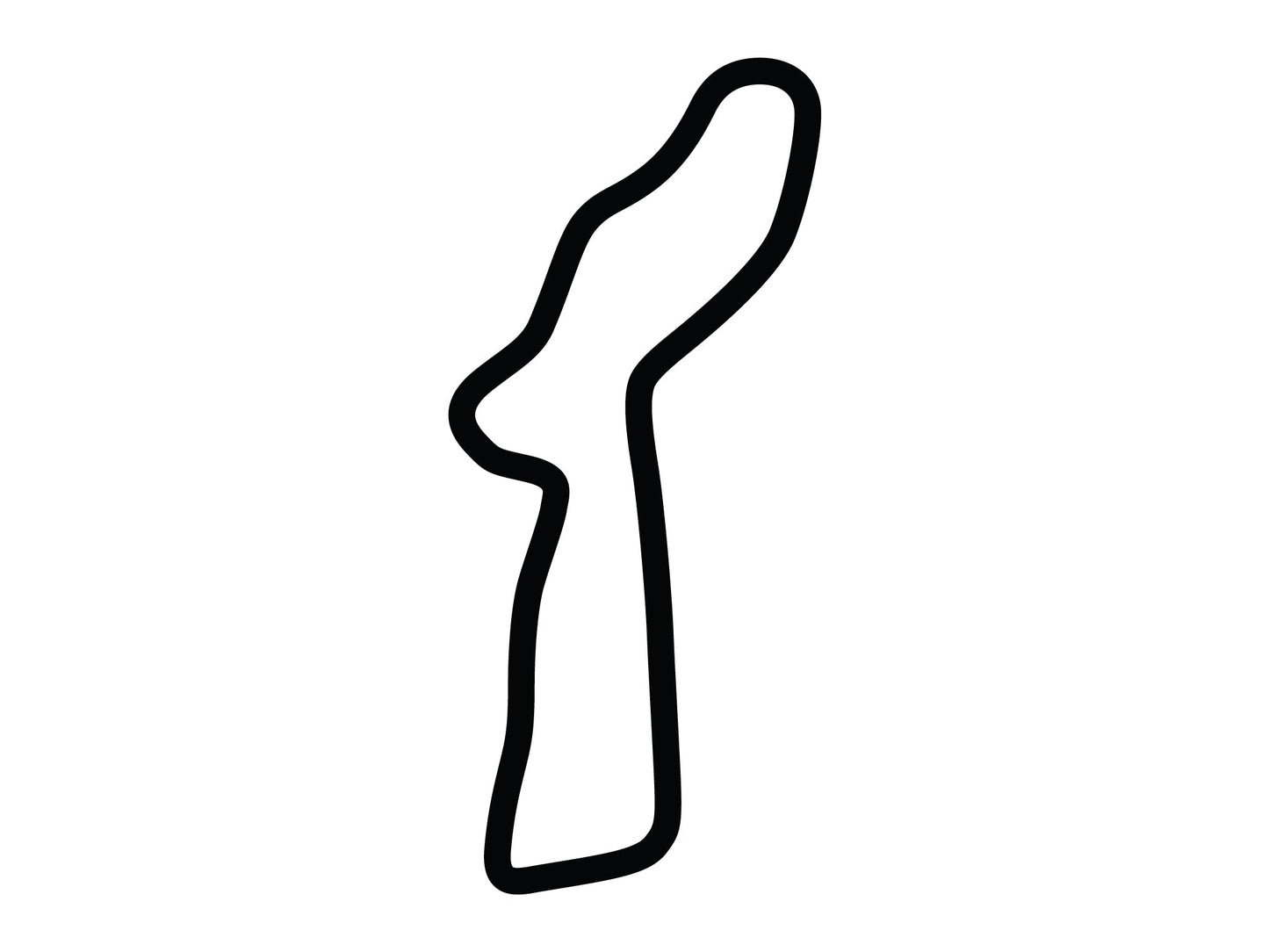 Oregon Raceway Park South Course Decal