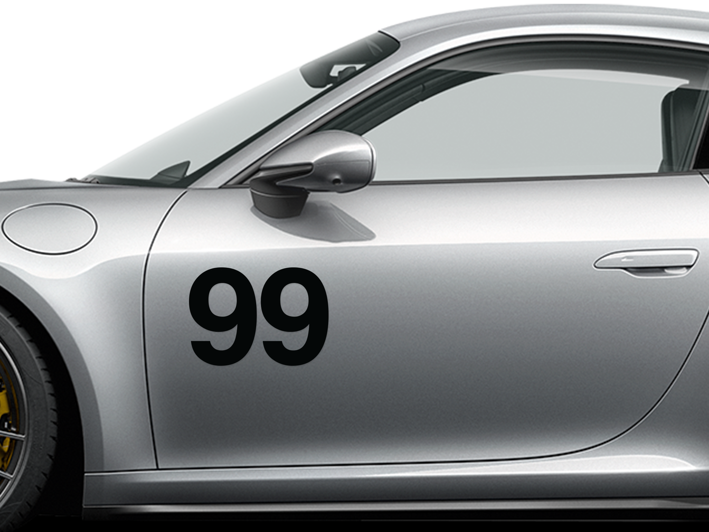Vinyl Number Decal