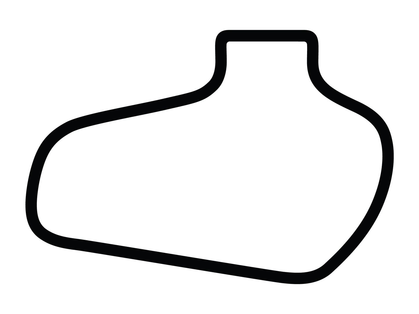 Texas World Speedway 1.0 Mile Decal