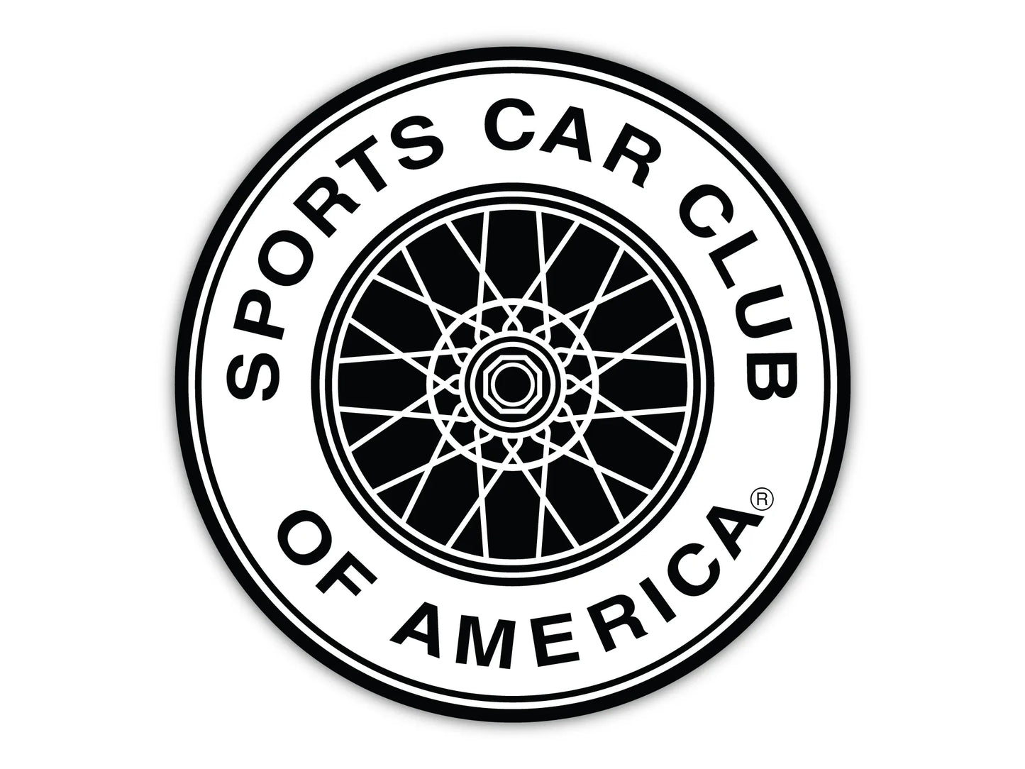 SCCA Wheel Sticker