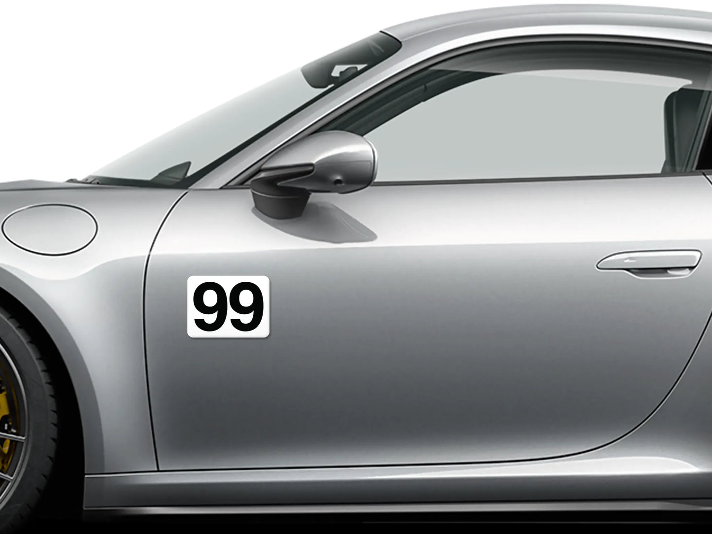Number Plate - Simple