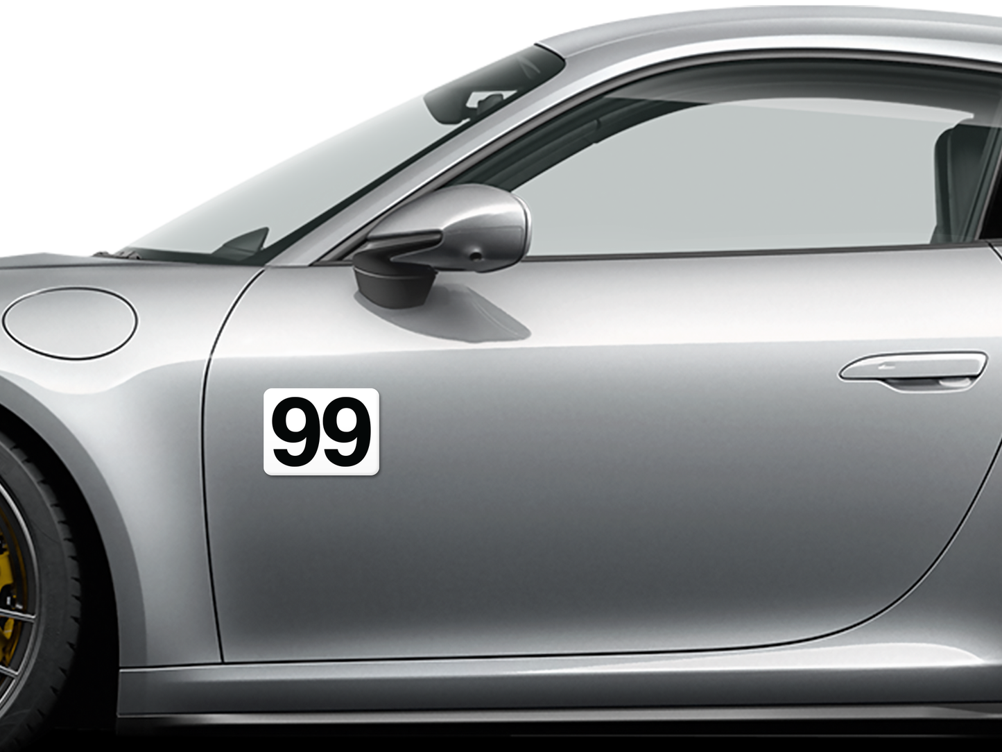 Number Plate - Simple
