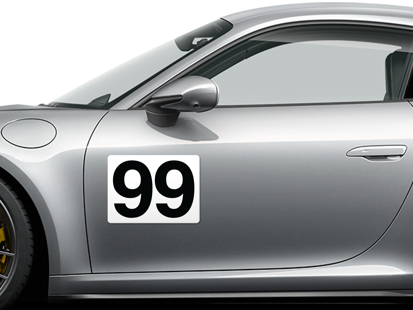 Number Plate - Simple