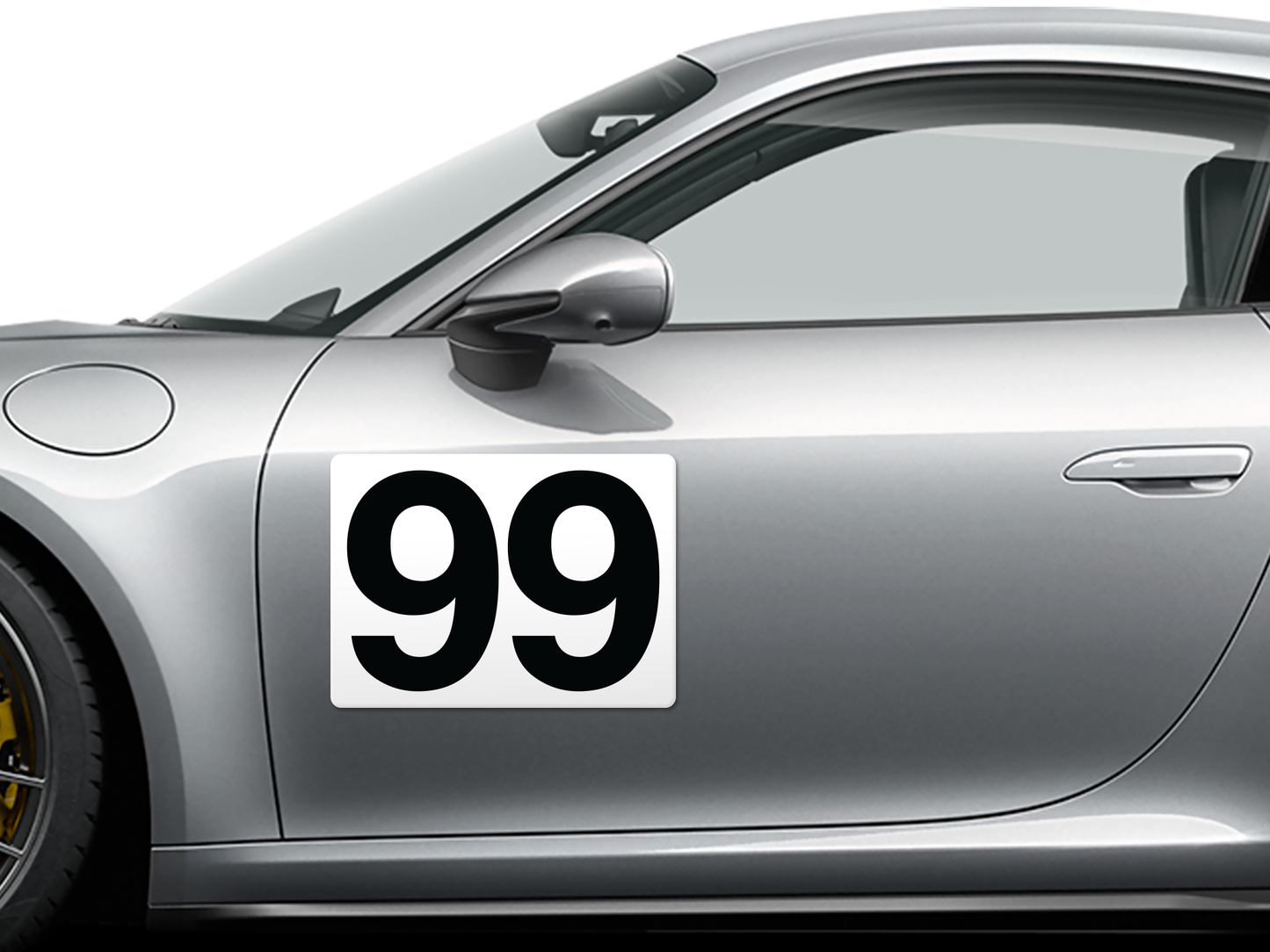 Number Plate - Simple