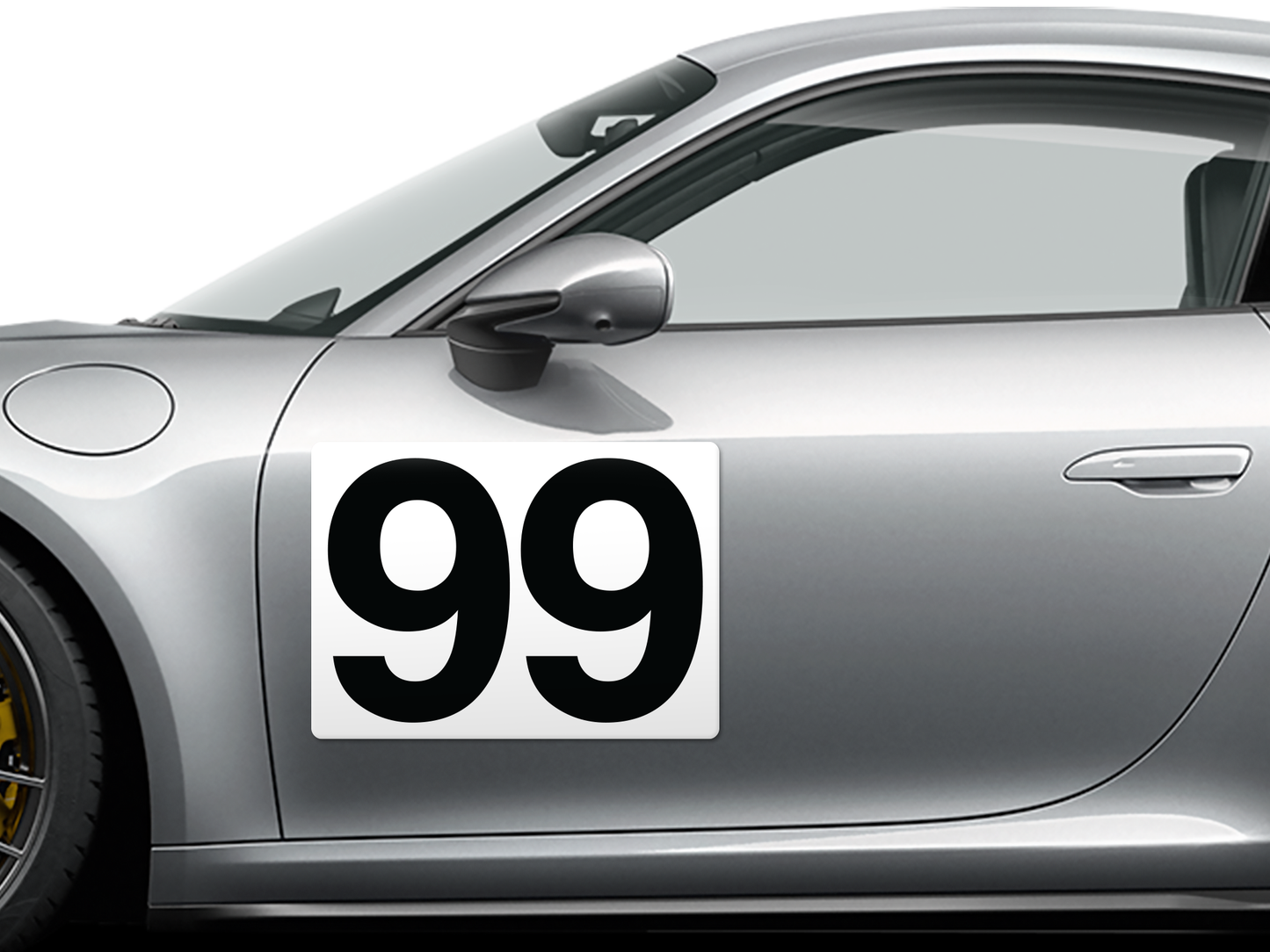 Number Plate - Simple