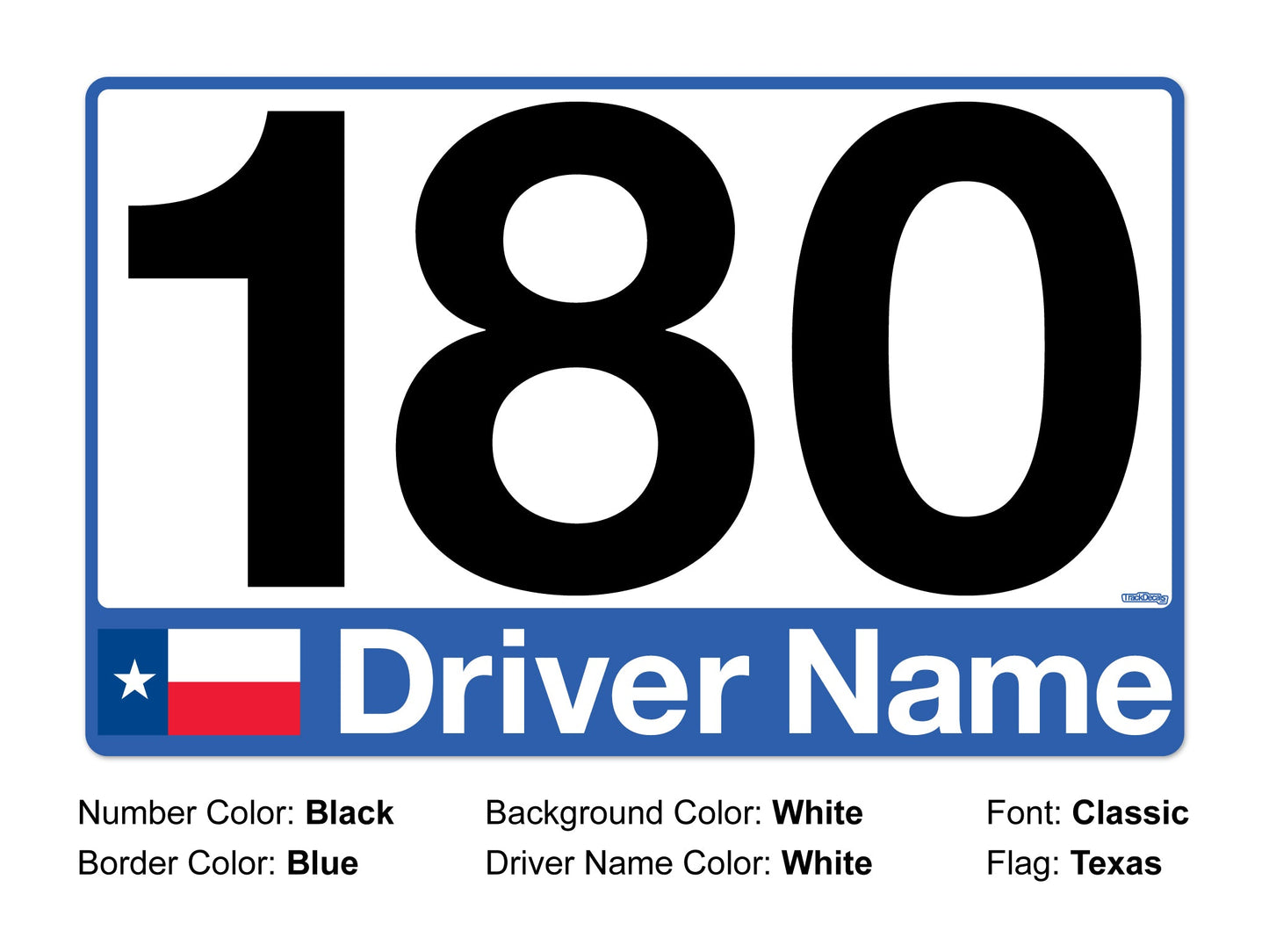 Number Plate - Standard