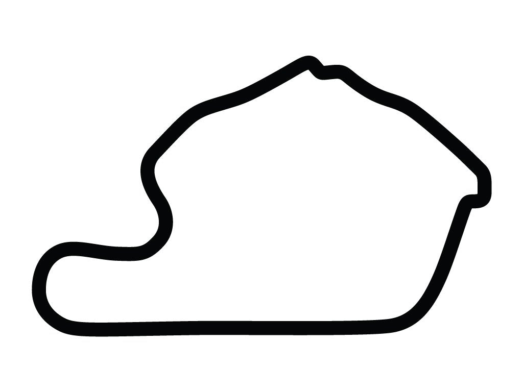 Lime Rock Park with Chicanes Variant 2 Decal