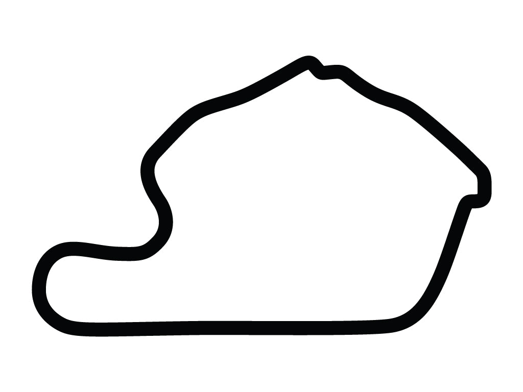 Lime Rock Park with Chicanes Variant 2 Decal