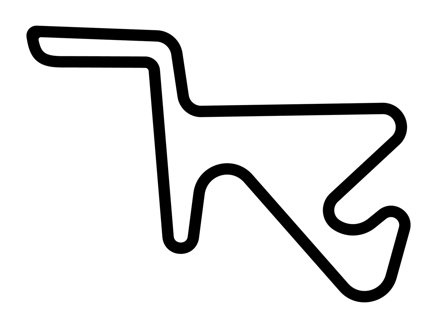 Buttonwillow Raceway Park "The Circuit" Decal