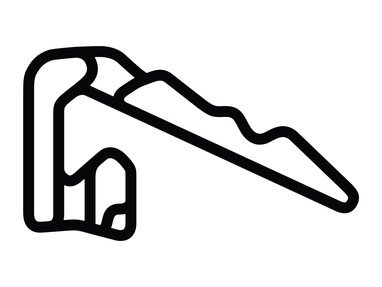 Attesa Motorsports Park Combo Layout Decal