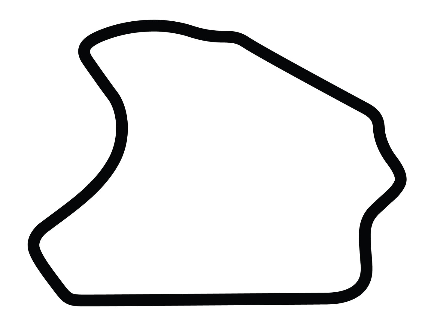 Morgan Park Raceway D Course Decal
