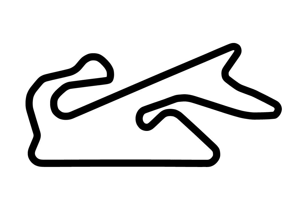 Dubai Autodrome Grand Prix Course Decal