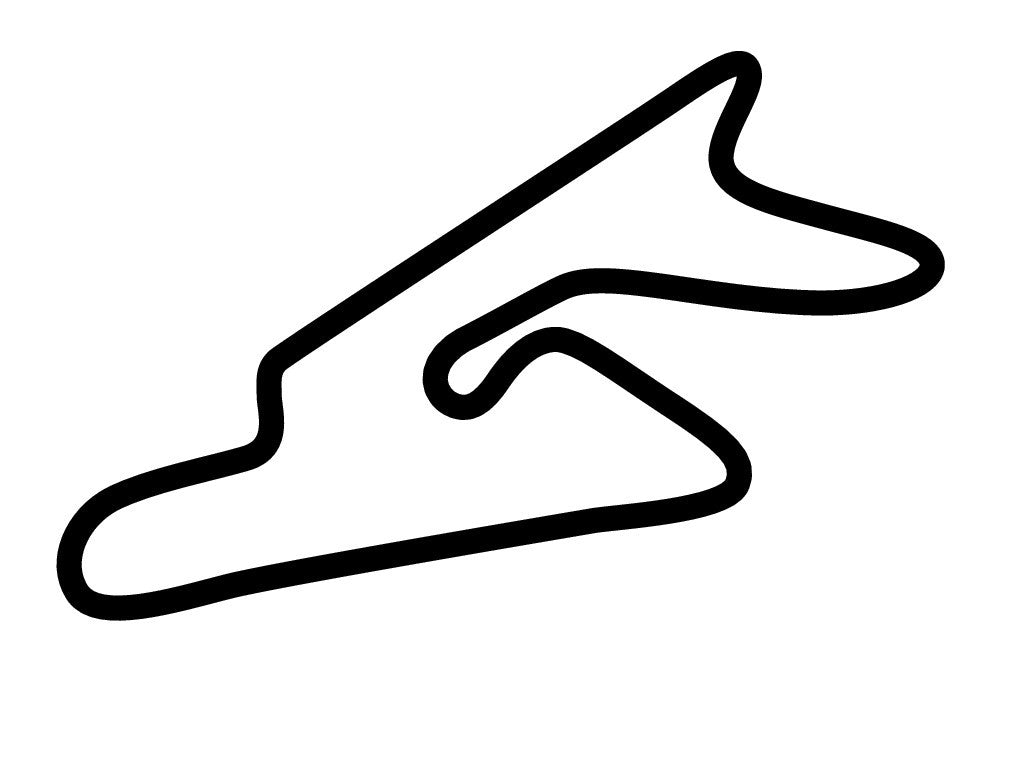 Dubai Autodrome International Course Decal