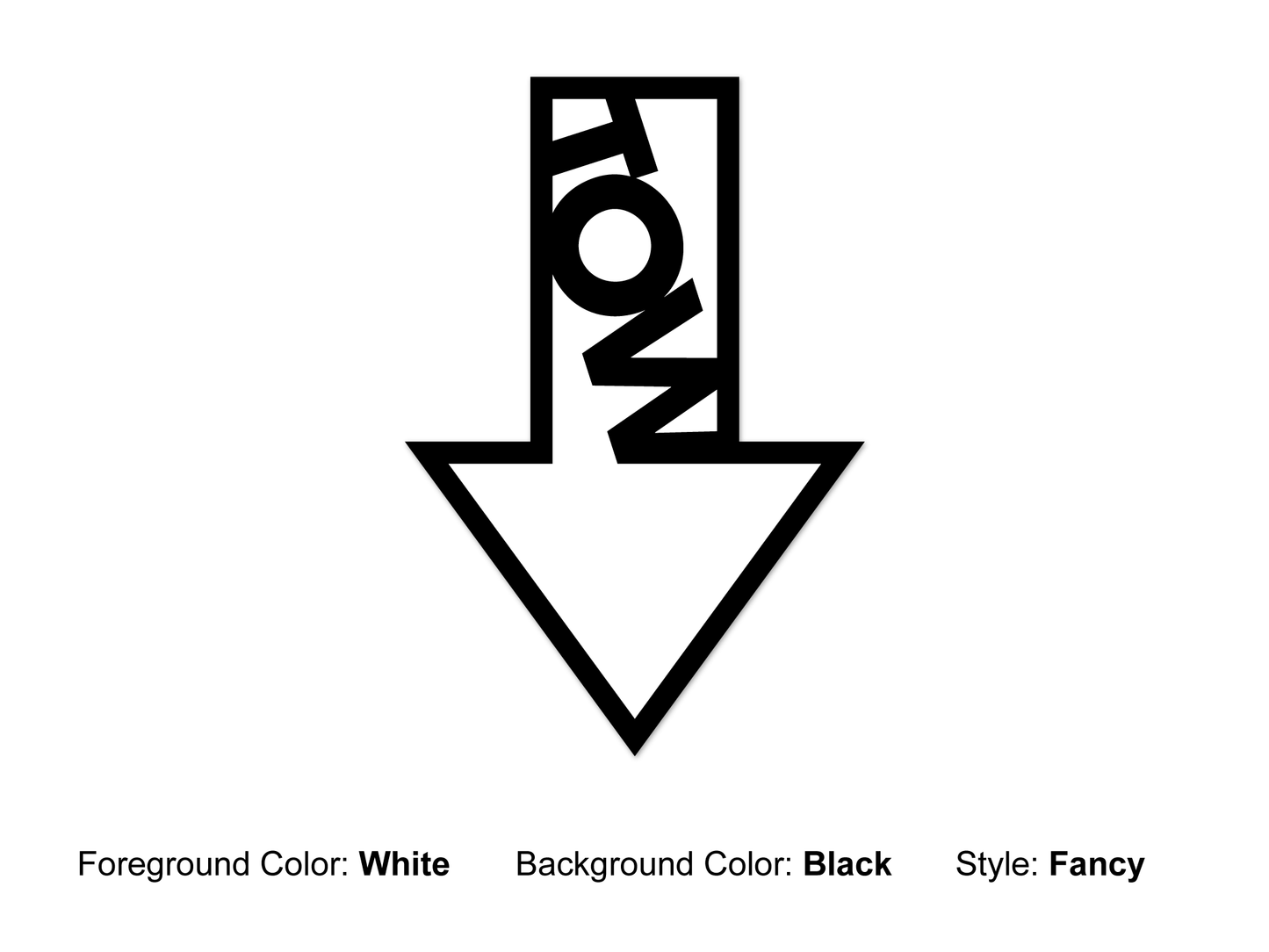 Tow Hook Decal
