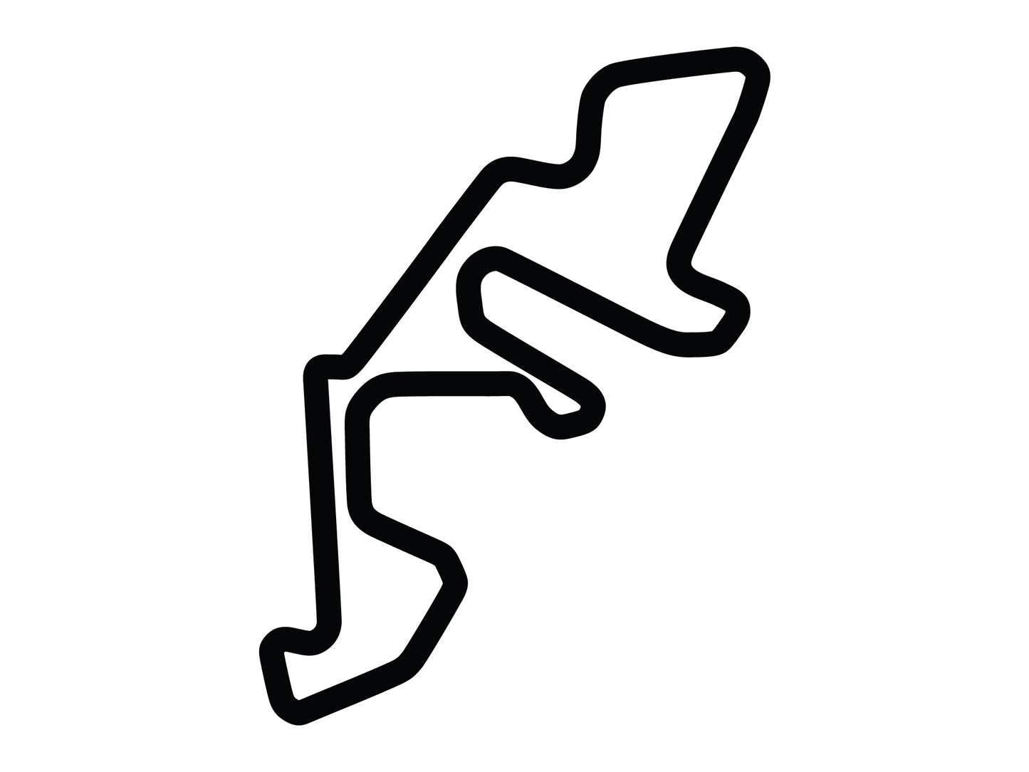 Autobahn Country Club Full Circuit Decal