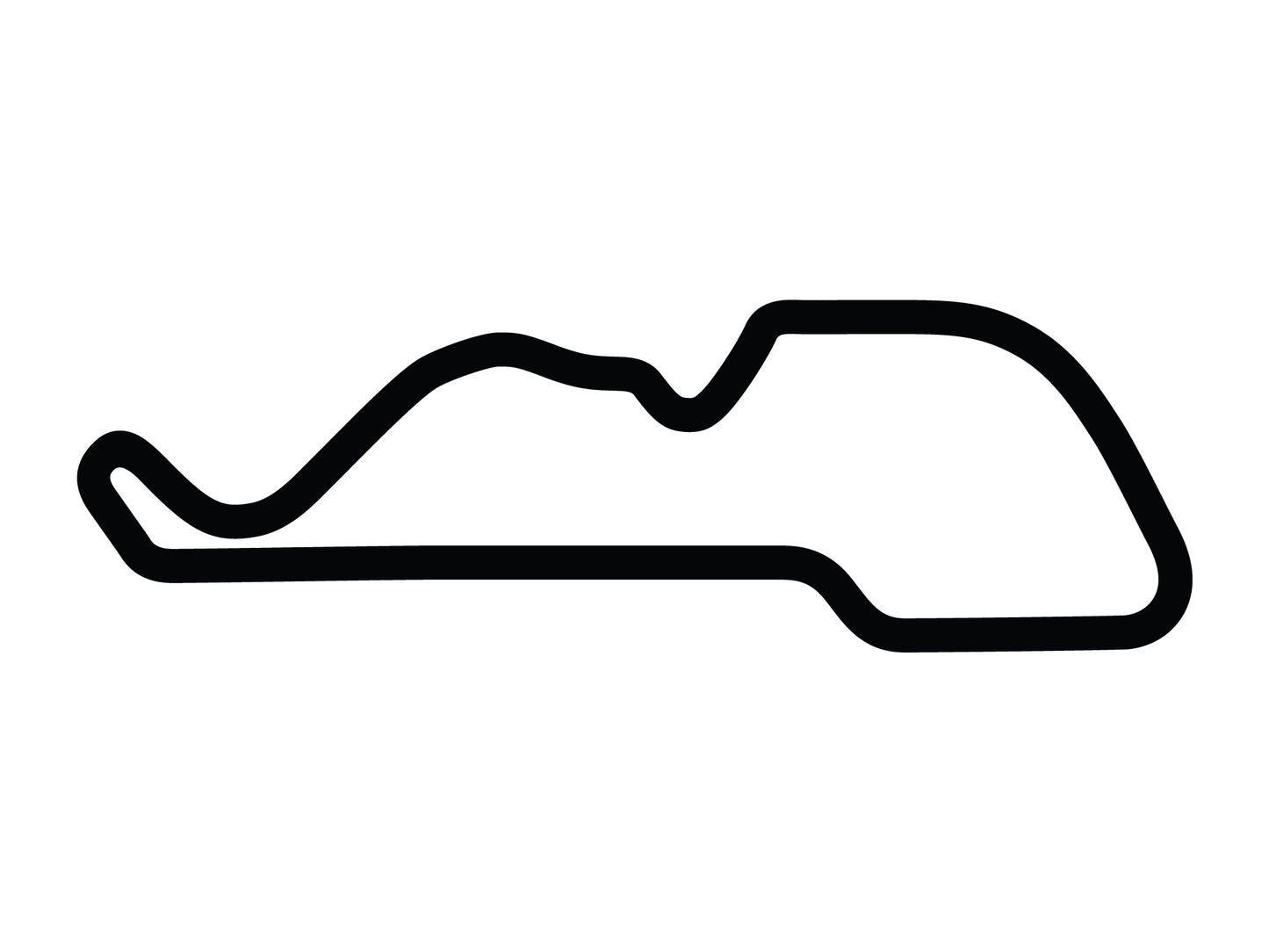 Morgan Park Raceway G Course Decal