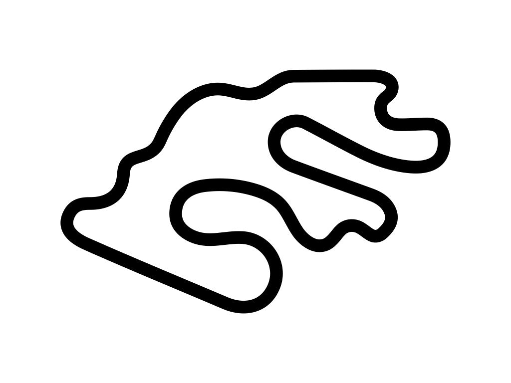 Highlands Motorsports Park Kart Track Decal