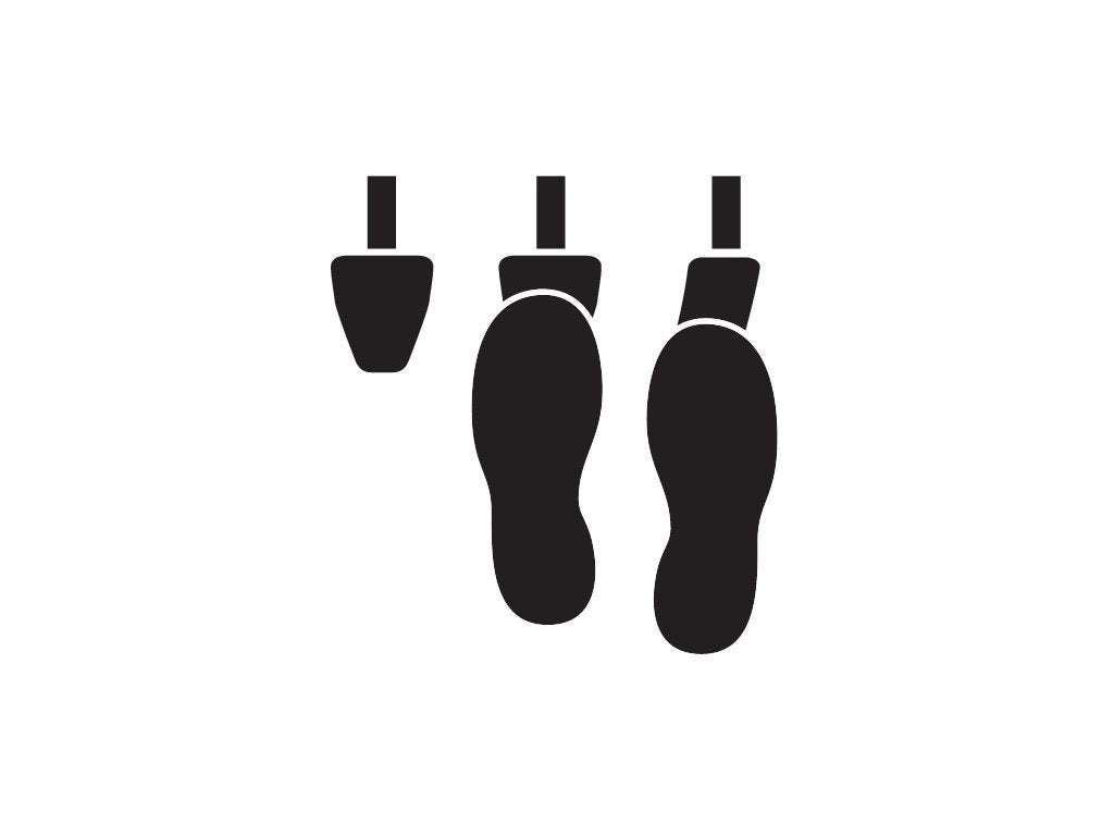 Left Foot Brake Decal