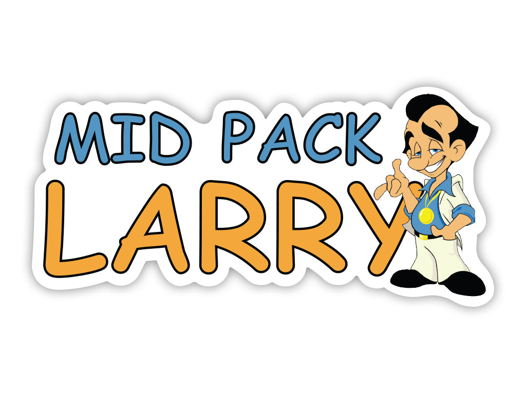 Mid Pack Larry Sticker