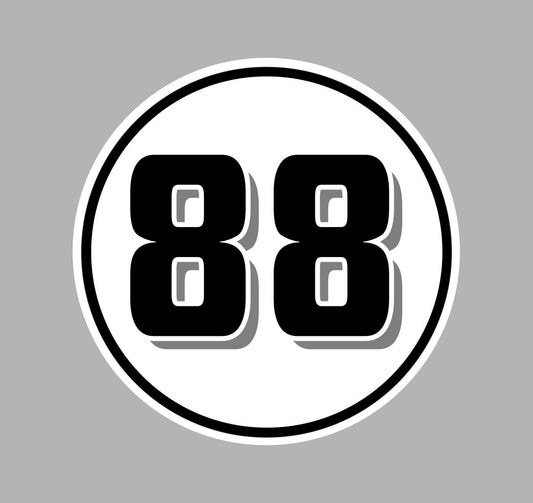 SCCA 2-Color Meatball-Magnetic Vinyl