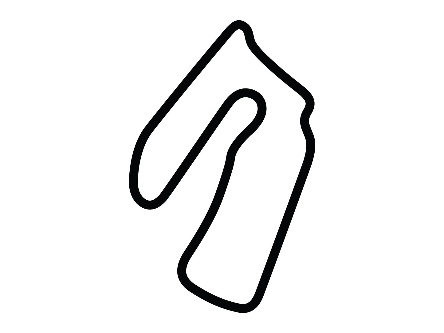 Las Vegas Motor Speedway Old South Course Decal