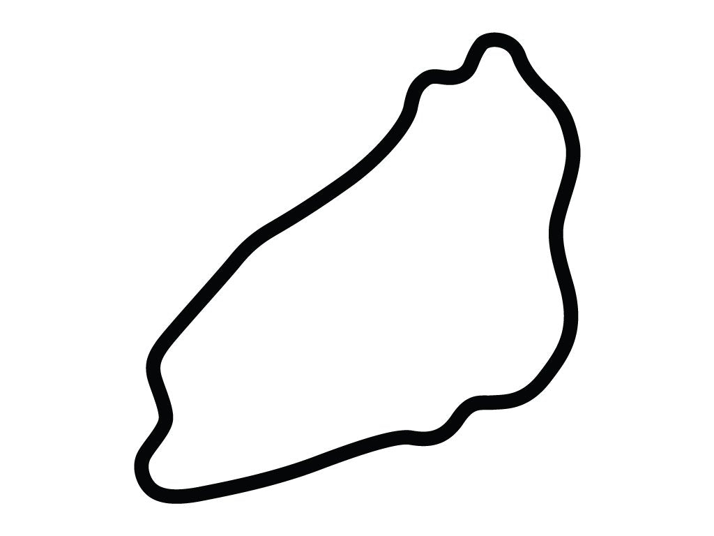 Virginia International Raceway Patriot Course Decal