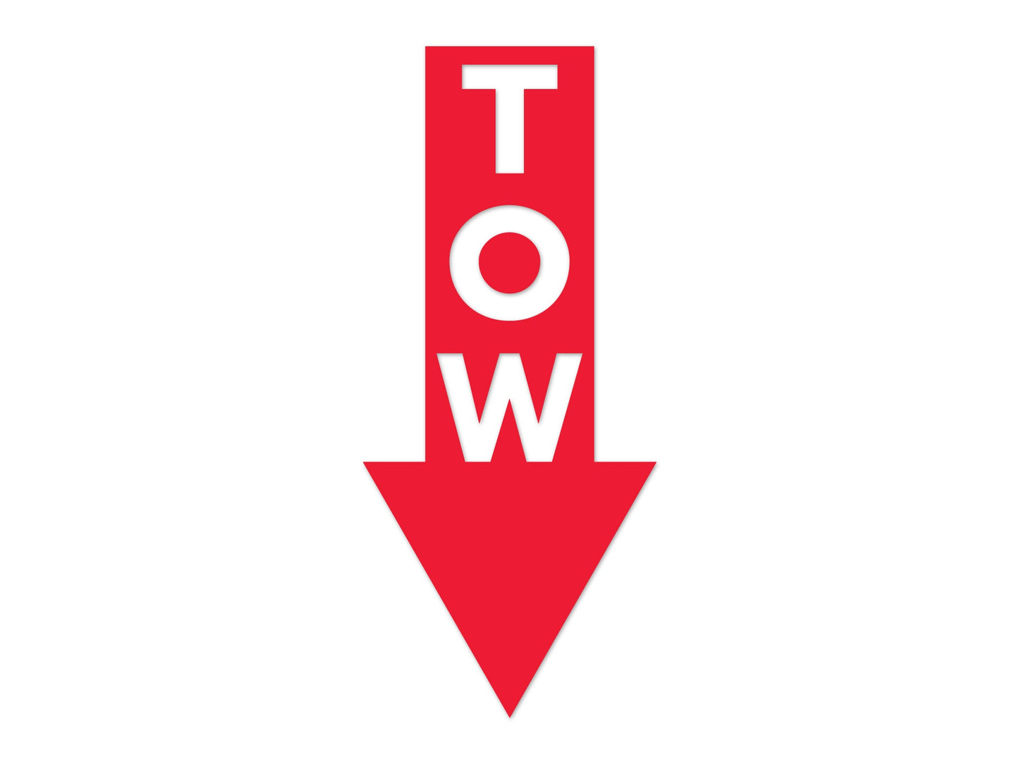Tow Hook Decal