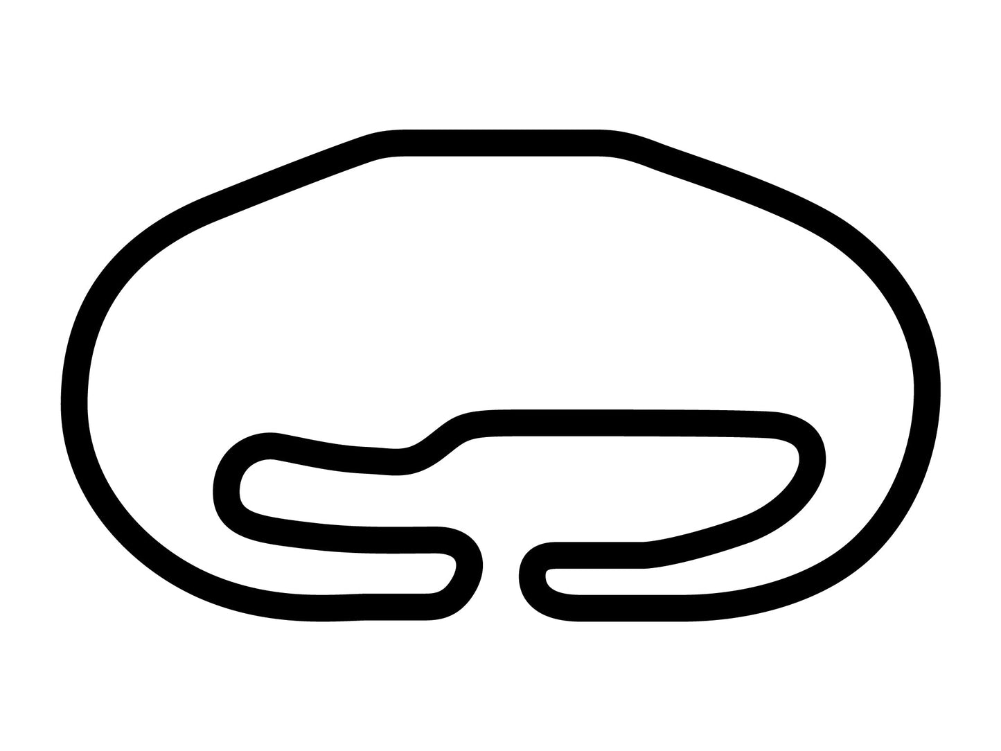 Texas Motor Speedway Royal Course Decal