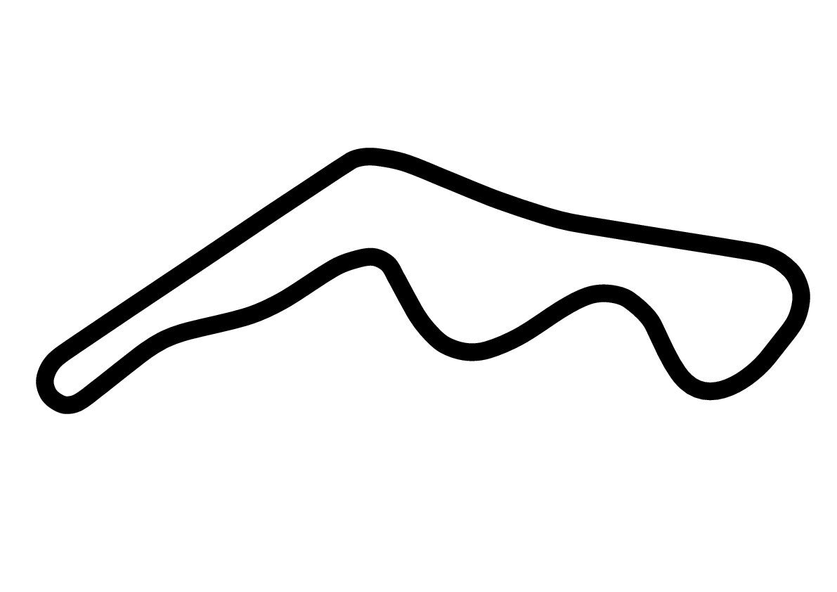 Mike Pero Motorsport Park 'B' Circuit Decal