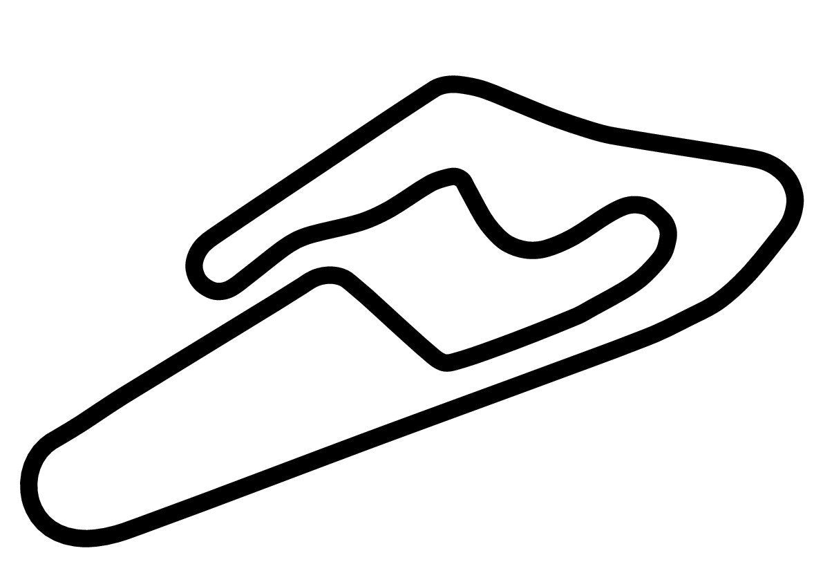 Mike Pero Motorsport Park GP Circuit Decal