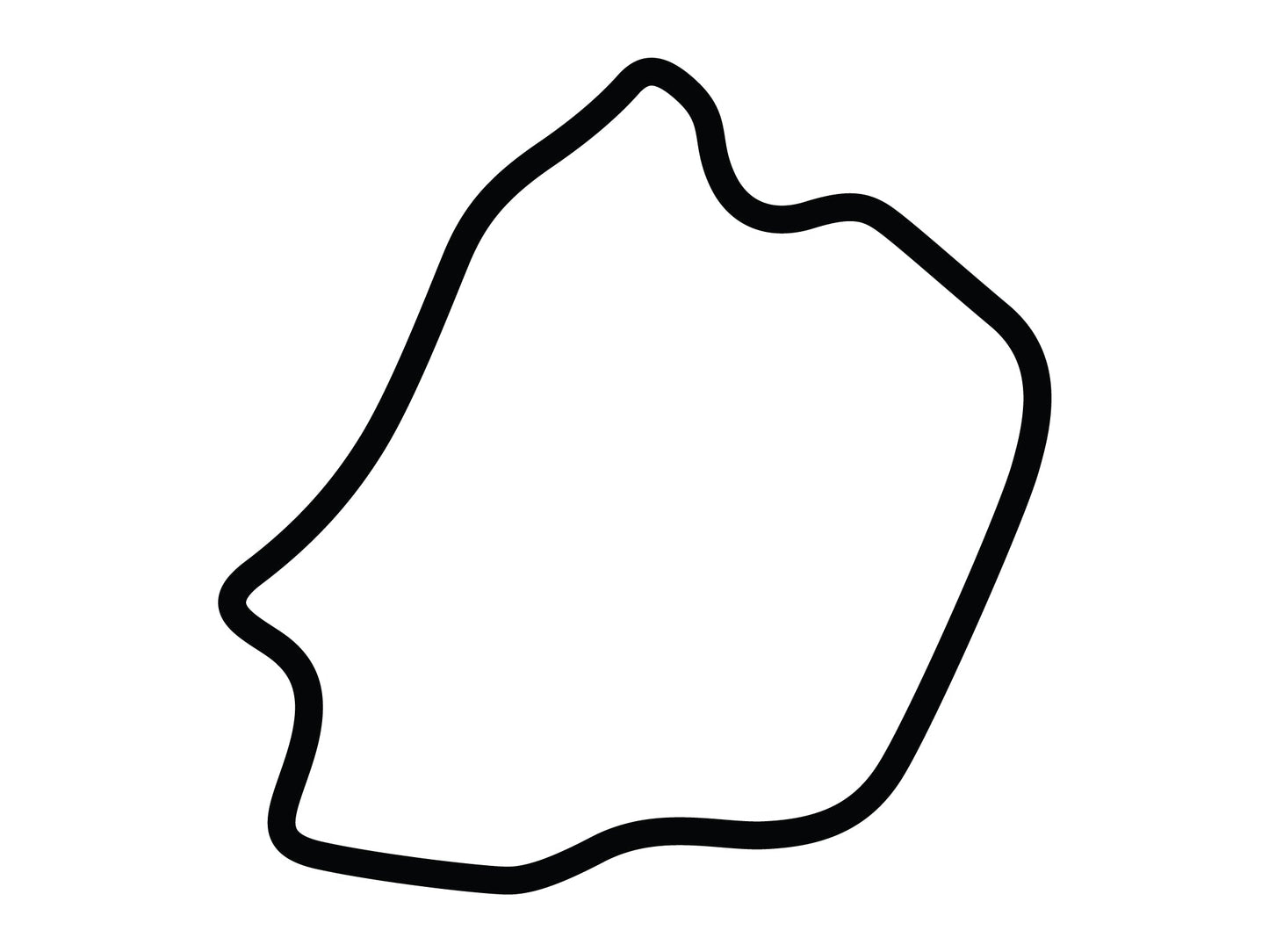 Pocono Int'l Raceway South Option 4 Course Decal