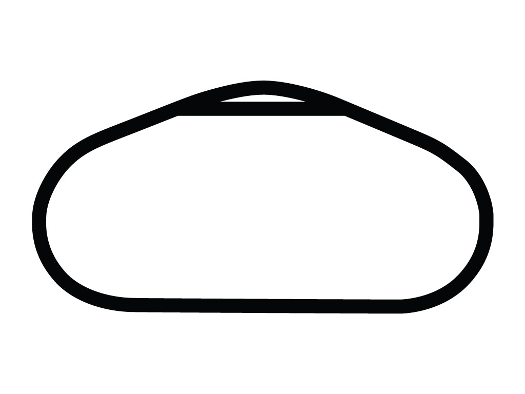Daytona International Speedway Tri-Oval Decal