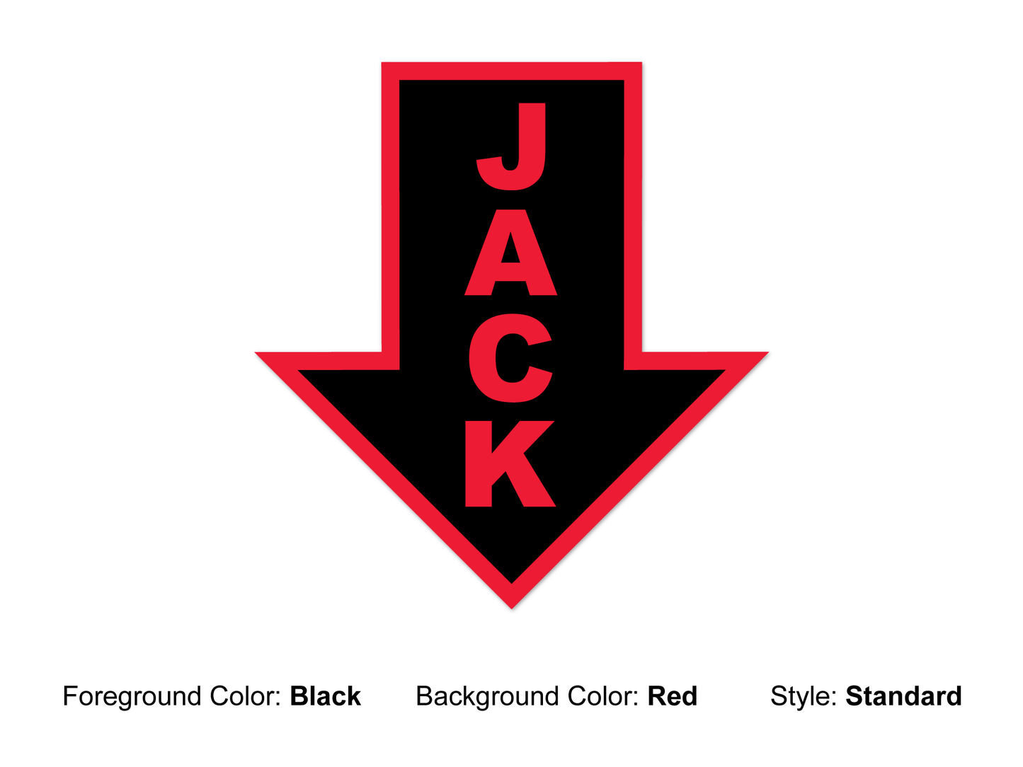 Jack Point Decal