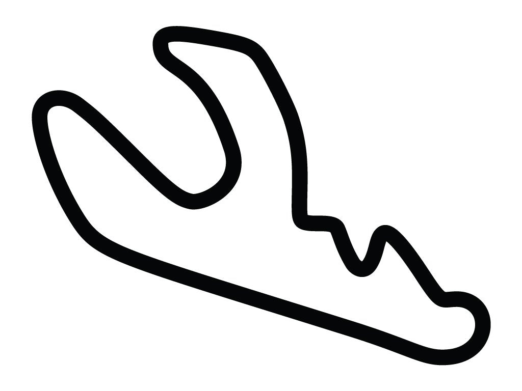 Willow Springs Streets of Willow Springs Medium with Chicane Decal
